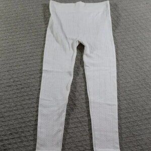 Fleece Lined COZY Cream knit tights